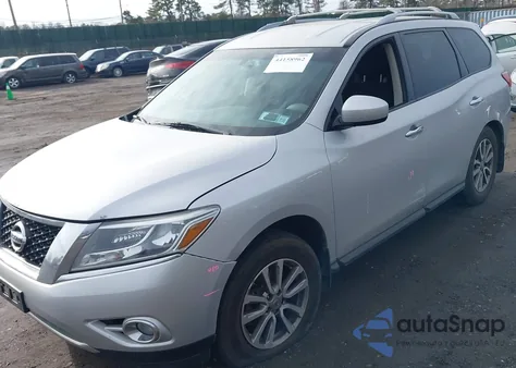 2015 Nissan Pathfinder Sv из США, поврежденный, VIN 5N1AR2MM7FC688844